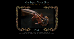 Desktop Screenshot of guadagniniviolins.com